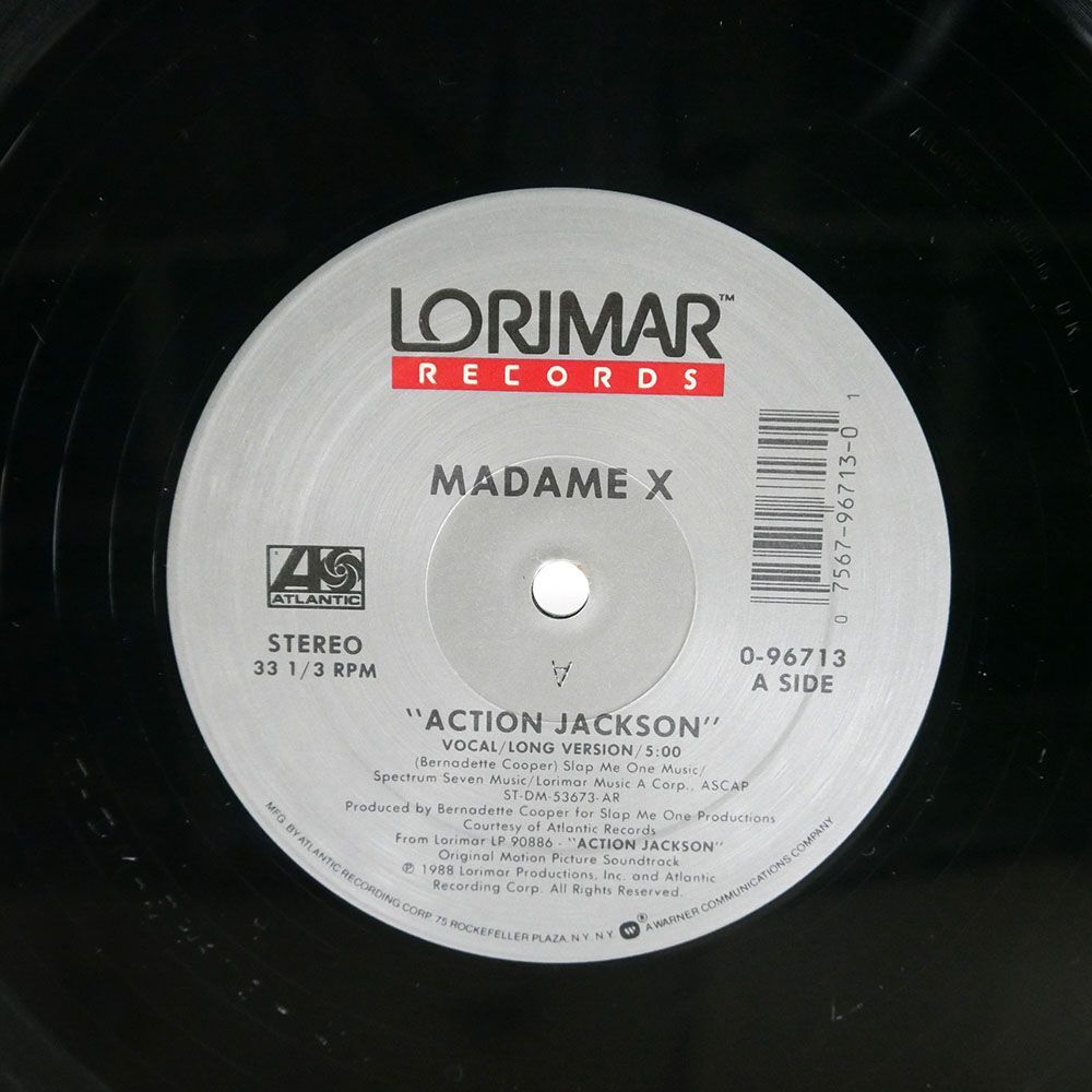 MADAME-X/ACTION JACKSON/LORIMAR 096713 12の画像2