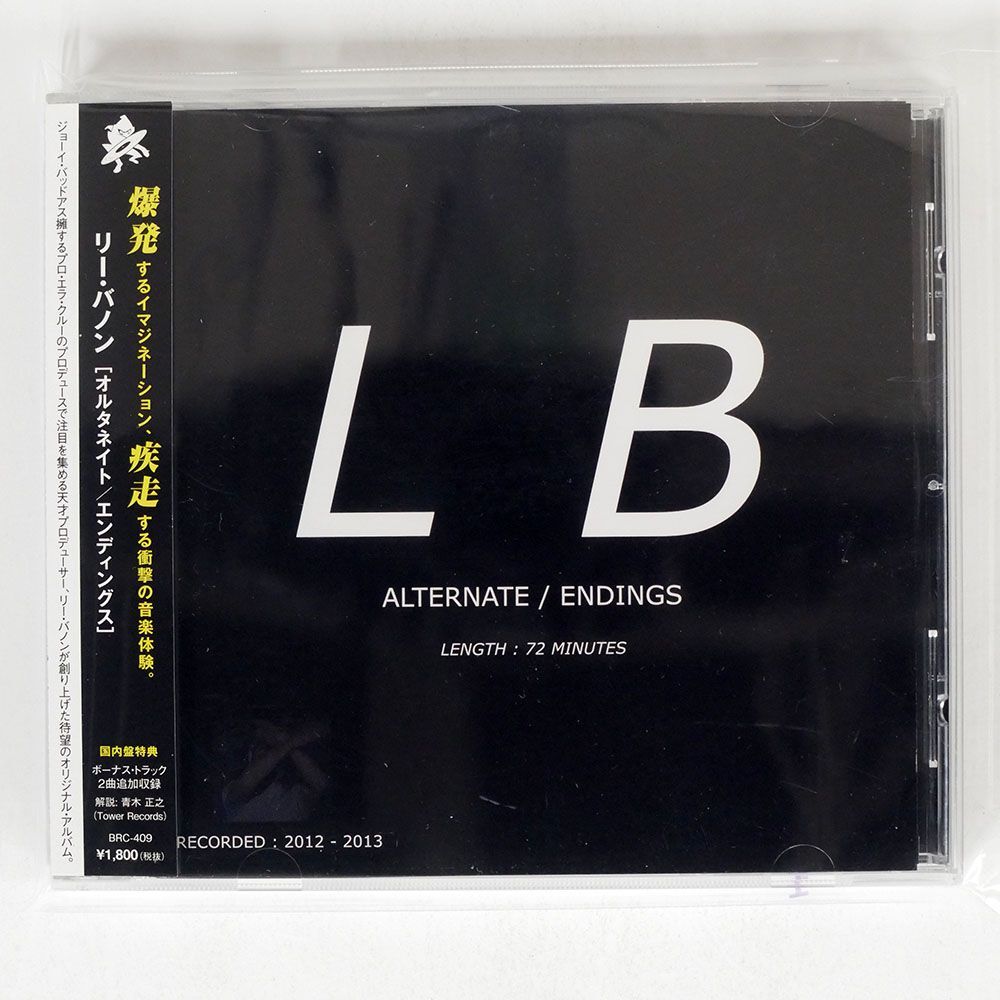 LEE BANNON/ALTERNATE/ENDINGS/BEAT RECORDS BRC409 CD □_画像1