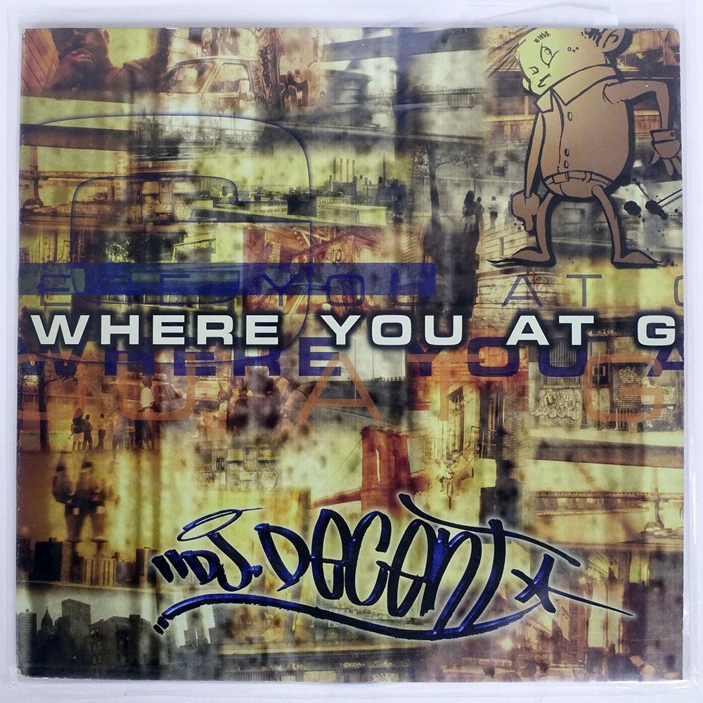 DJ DECENT/WHERE YOU AT G?/STICKMAN STIK057 12の画像1