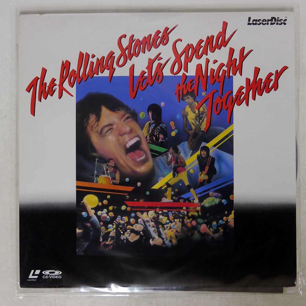 ROLLING STONES/LET’S SPEND NIGHT TOGETHER/LASERDISC CORPORATION SM048 3244 LDの画像1