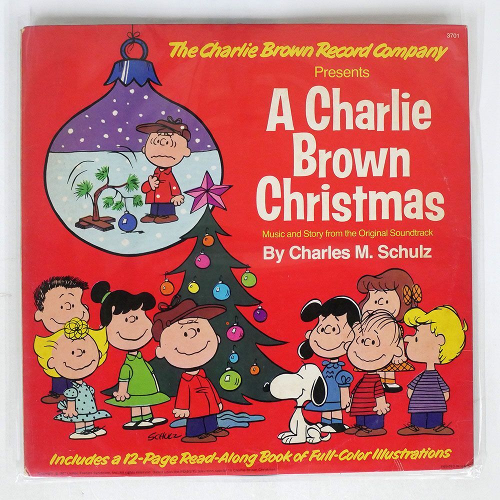 米 CHARLES M. SCHULZ/A CHARLIE BROWN CHRISTMAS/CHARLIE BROWN 3701 LPの画像1