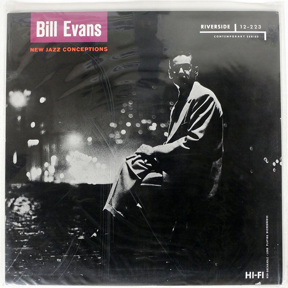 米 BILL EVANS/NEW JAZZ CONCEPTIONS/ORIGINAL JAZZ CLASSICS OJC025 LP_画像1