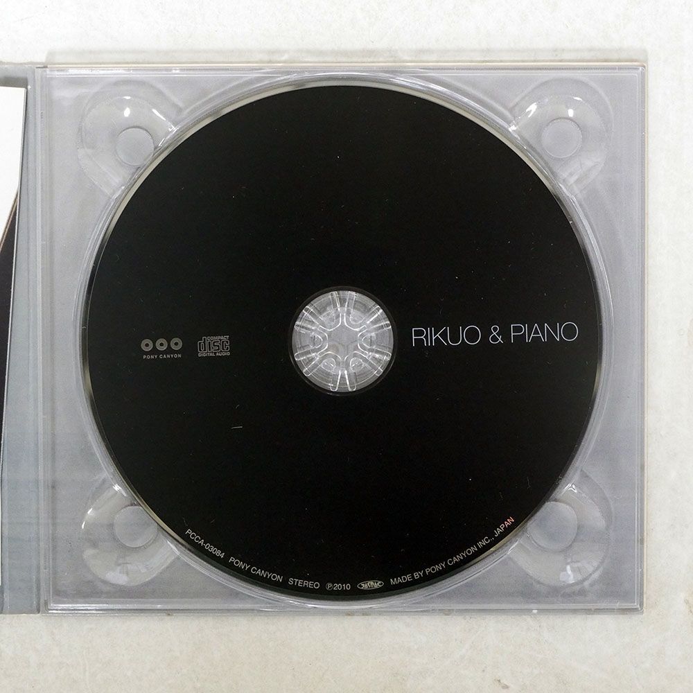 デジパック ジャケットにサイン入り リクオ/RIKUO&PIANO/ポニーキャニオン PCCA3084 CD □の画像2