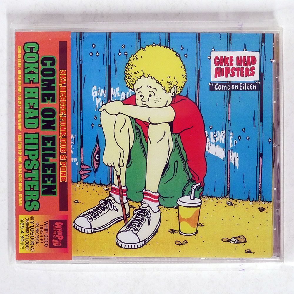 COKE HEAD HIPSTERS/COME ON EILEEN/WHIP WHIP-10000 CD □の画像1