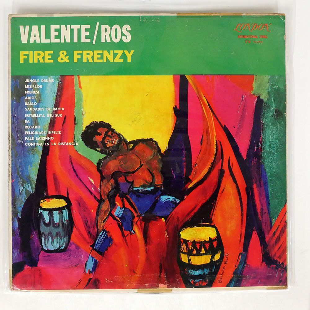 CATERINA VALENTE/FIRE & FRENZY/LONDON TW91253 LPの画像1