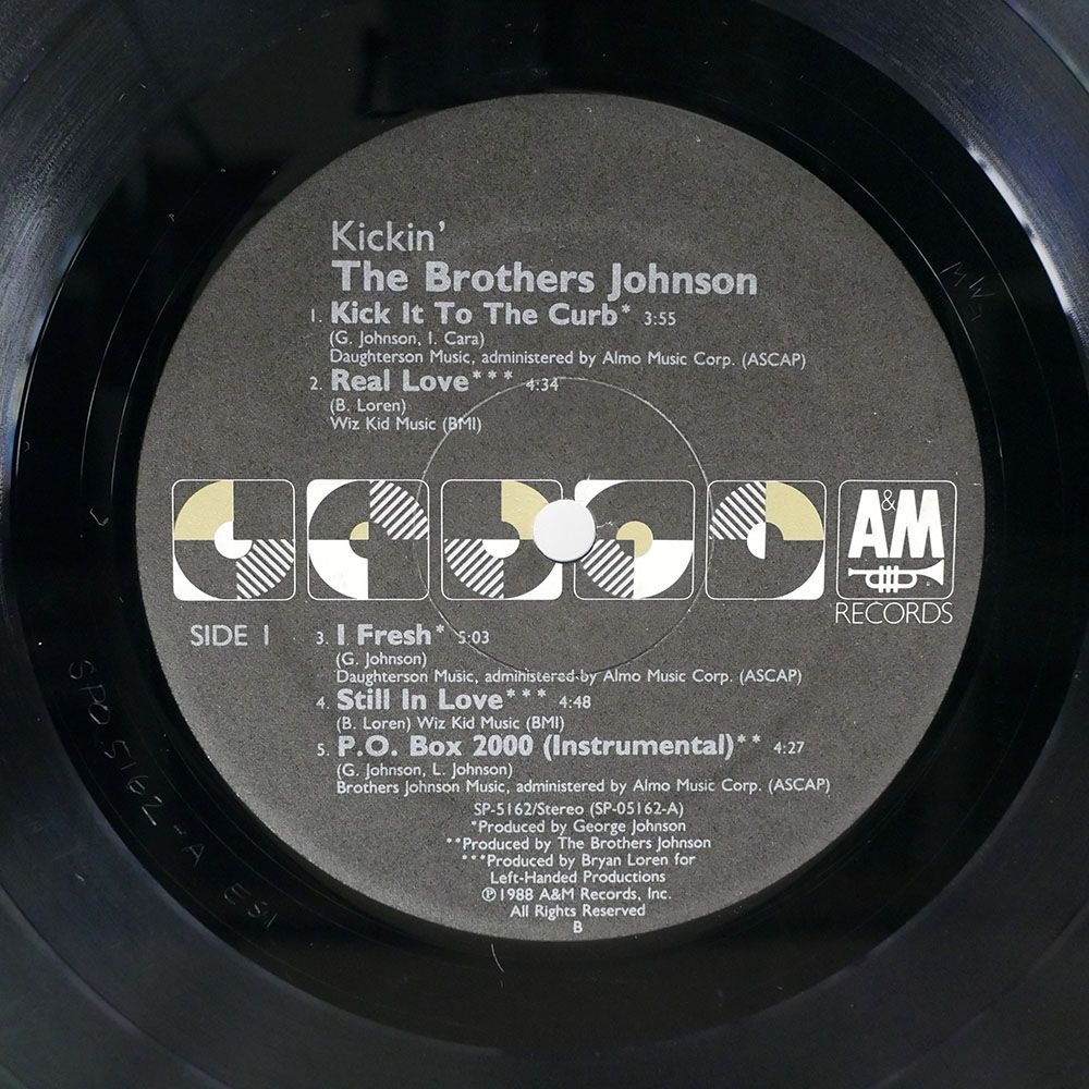 米 BROTHERS JOHNSON/KICKIN’/A&M SP5162 LP_画像2