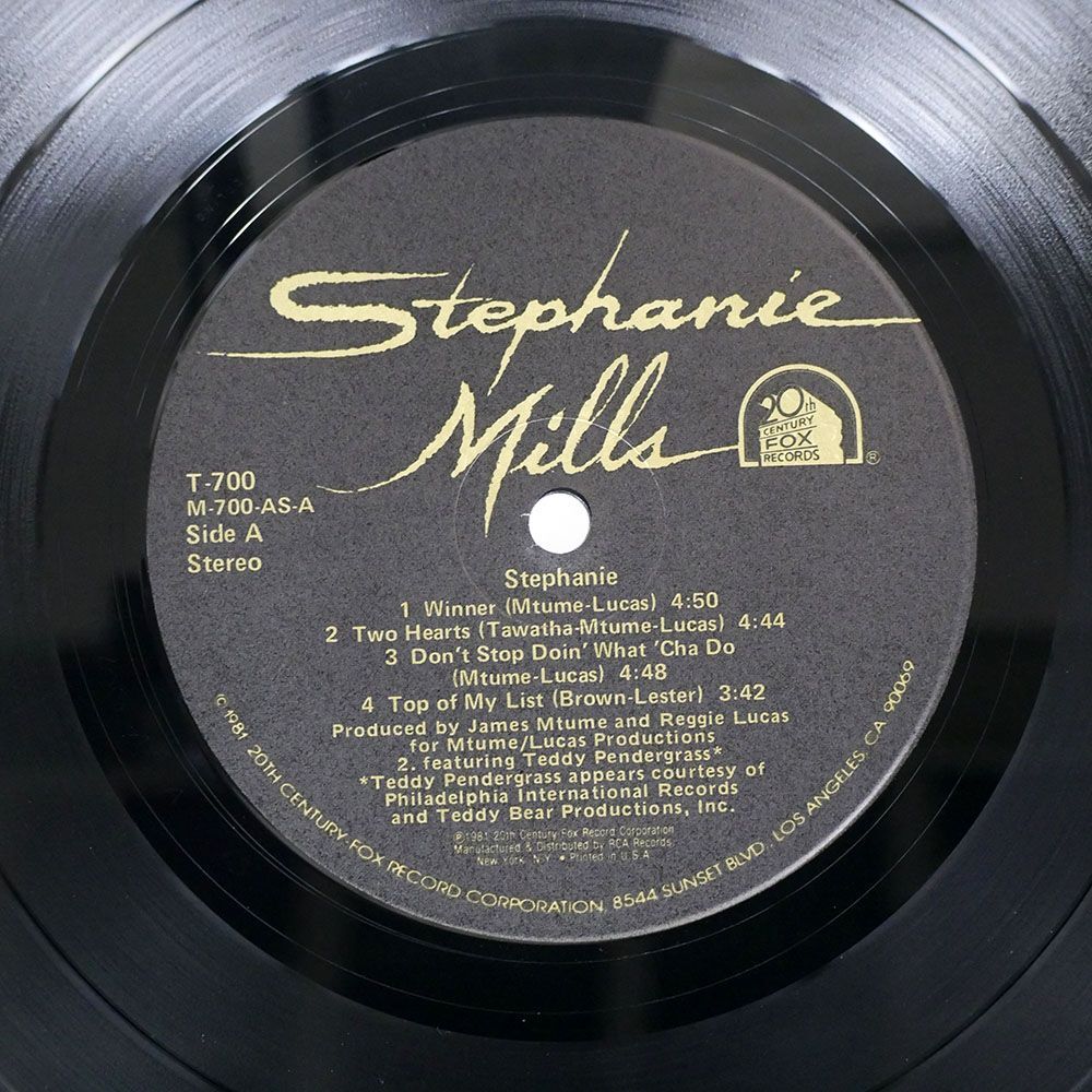 STEPHANIE MILLS/STEPHANIE/20TH CENTURY FOX T700 LP_画像2