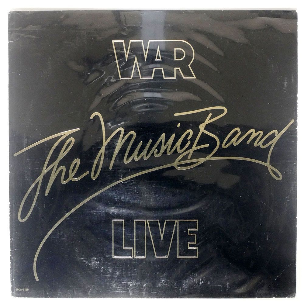 WAR/THE MUSIC BAND LIVE/MCA MCA5156 LPの画像1