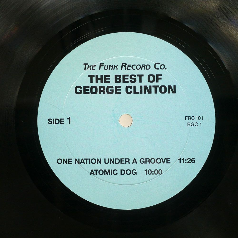 米 GEORGE CLINTON/BEST OF/THE FUNK RECORD CO. FRC101 LPの画像1