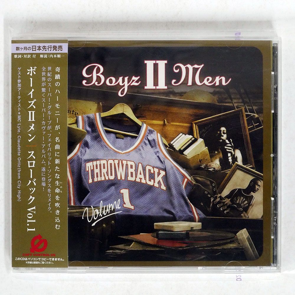 BOYZ II MEN/THROWBACK/MSM MUSIC PCCY1693 CD □_画像1