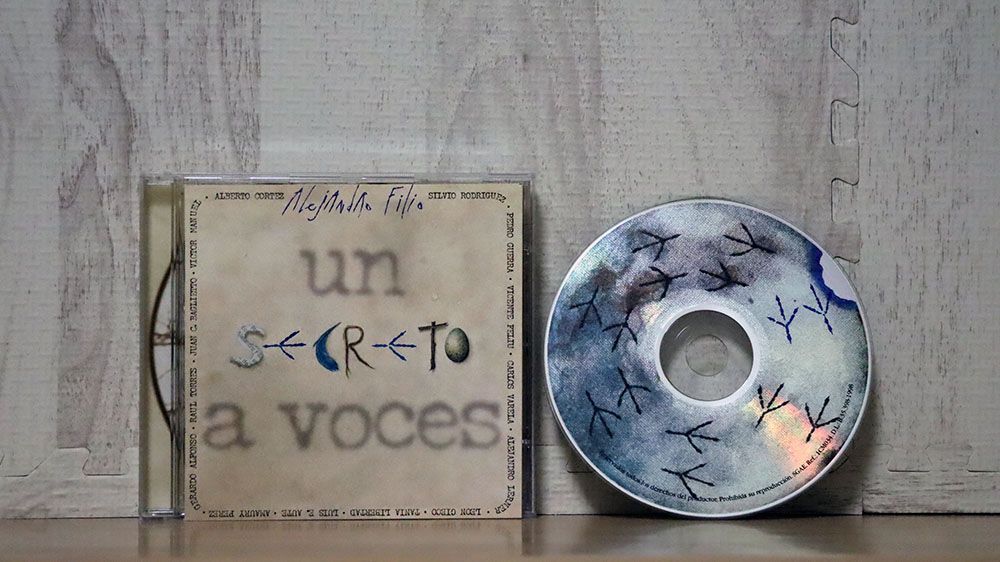 ALEJANDRO FILIO/UN SECRETO A VOCES/COLUMNA MUSICA 1CM0034 CD □の画像1