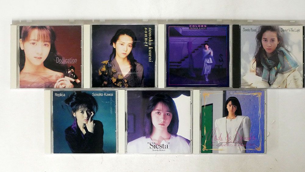 CD 河合その子/7枚セットの画像1