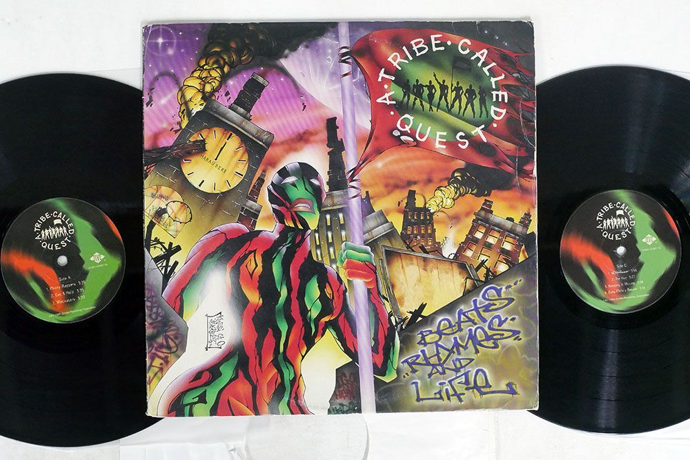 A TRIBE CALLED QUEST/BEATS RHYMES AND LIFE/JIVE 1241415871 LP_画像1