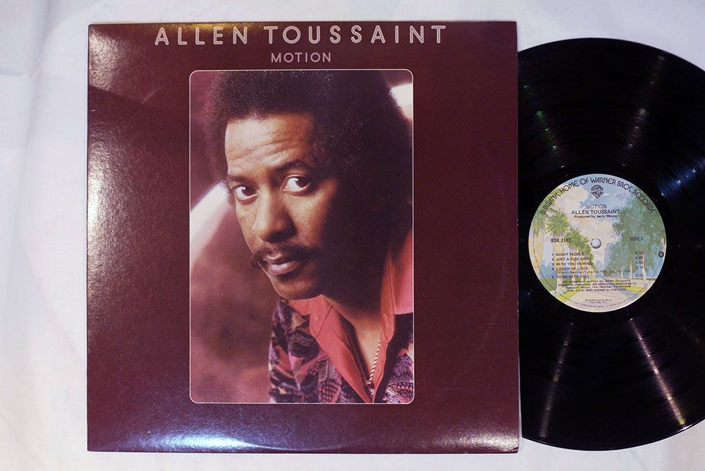 US-ORIGINAL ALLEN TOUSSAINT/MOTION/WARNER BSK 3142 LP_画像1