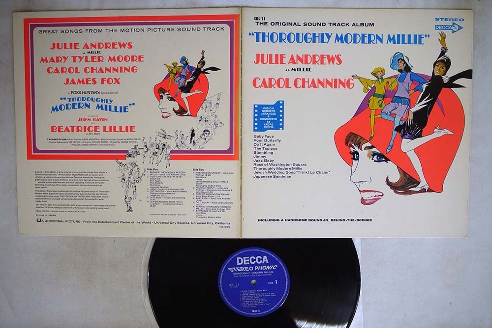 OST/THOROUGHLY MODERN MILLIE/DECCA SDL11 LP_画像1