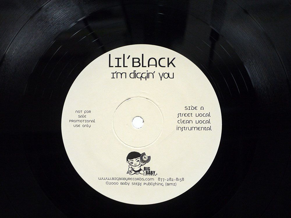 LIL BLACK/I’M DIGGIN’ YOU THROW ’EM UP/BIG BIGBABYNONE 12の画像1