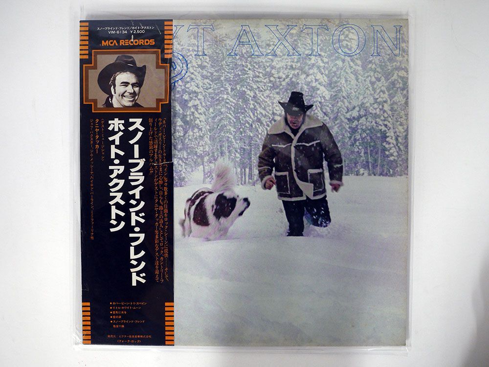 帯付き HOYT AXTON/SNOW BLIND FRIEND/MCA VIM6134 LPの画像1