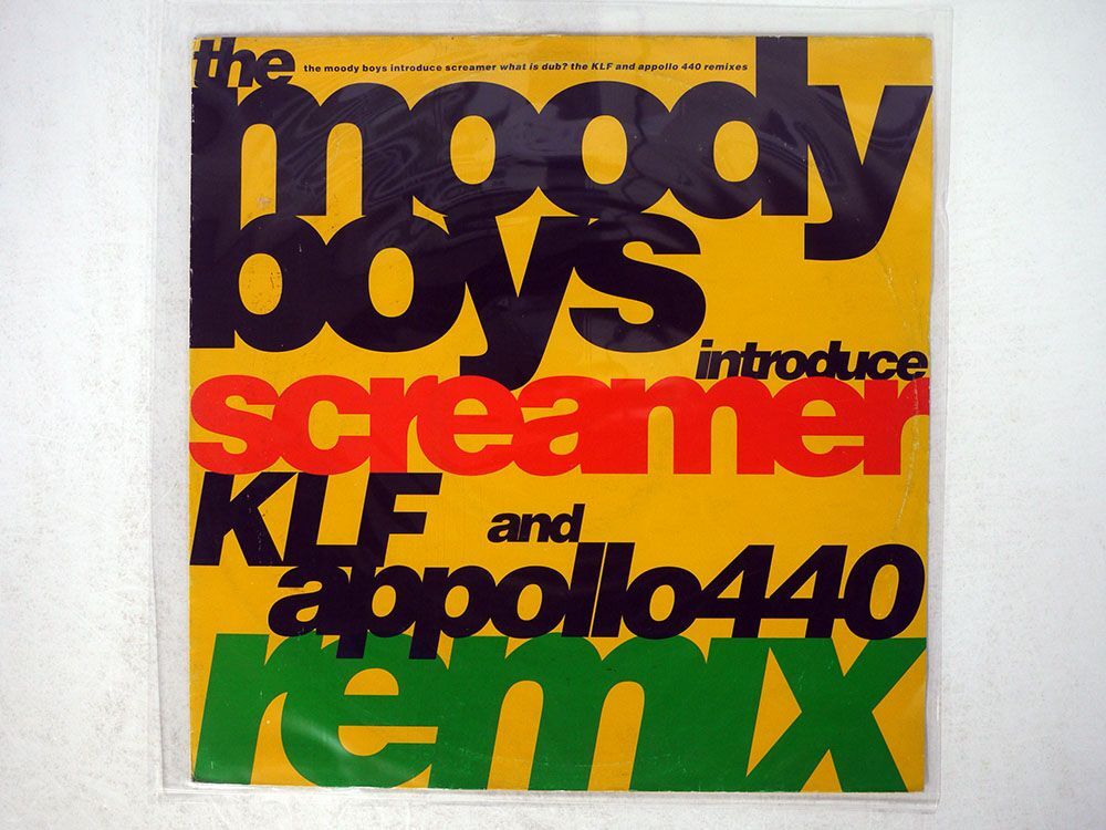 MOODY BOYS/WHAT IS DUB? (THE KLF AND APOLLO 440 REMIXES)/LOVE LOVEEVOLR3 12の画像1