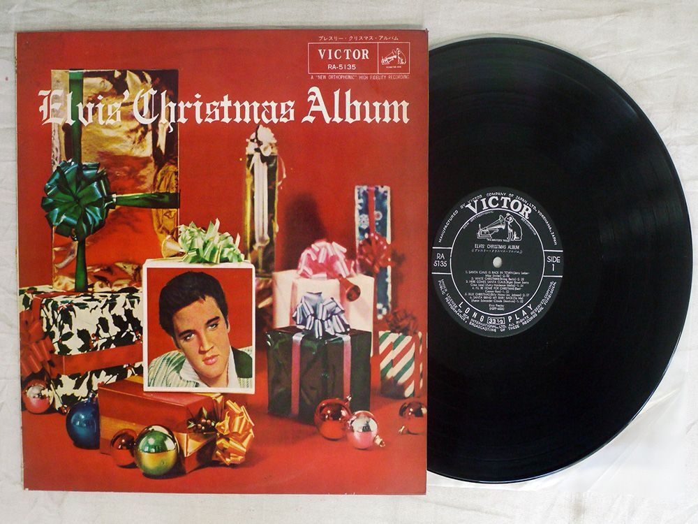 ELVIS PRESLEY/CHRISTMAS ALBUM/VICTOR RA-5135 LP_画像1