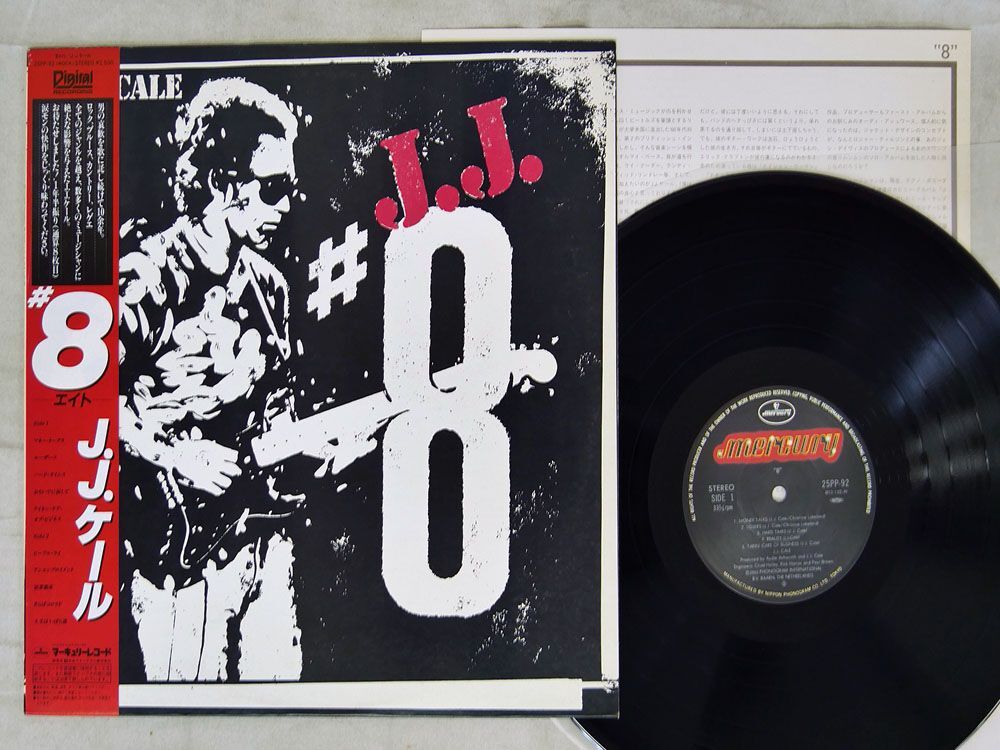 J.J.CALE/8/MERCURY 25PP-92 LPの画像1