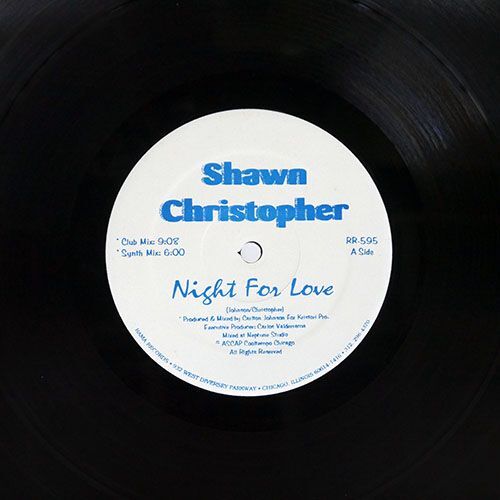 SHAWN CHRISTOPHER/NIGHT FOR LOVE/RA-MA RR595 12の画像1