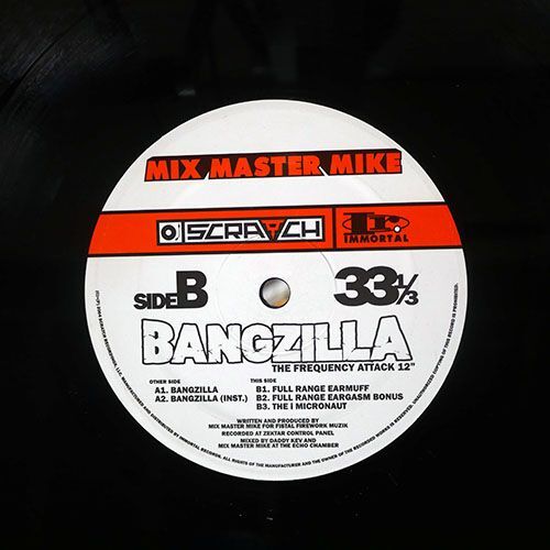 MIX MASTER MIKE/BANGZILLA: THE FREQUENCY ATTACK 12"/SCRATCH RECORDINGS SCR0031 12の画像2