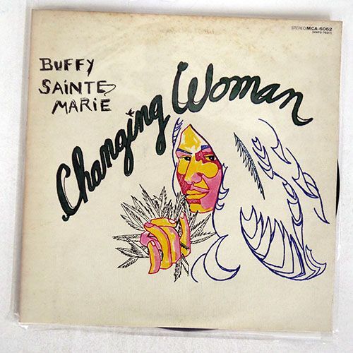 見本盤 BUFFY SAINTE-MARIE/CHANGING WOMAN/MCA MCA-6062 LPの画像1
