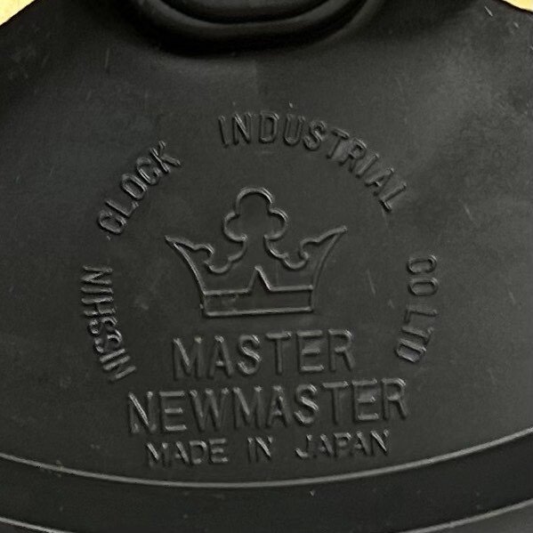 ●　NISSIN　日新　振り子時計　NISSIN CLOCK　MASTER　M-437　マスター　置き時計　ドーム型_画像8