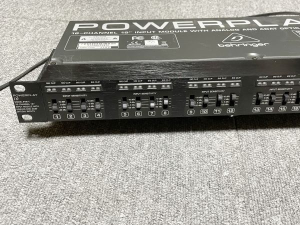 Behringer P16-I POWERPLAY 動作品 CUEシステム_画像2