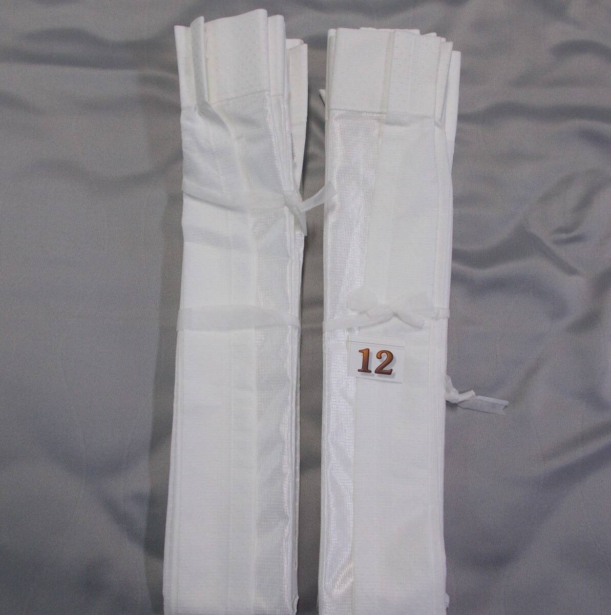 ミラーレースカーテン2枚組 90×109cm オーダーカーテンの採寸を間違った商品の処分 R12-1の画像3