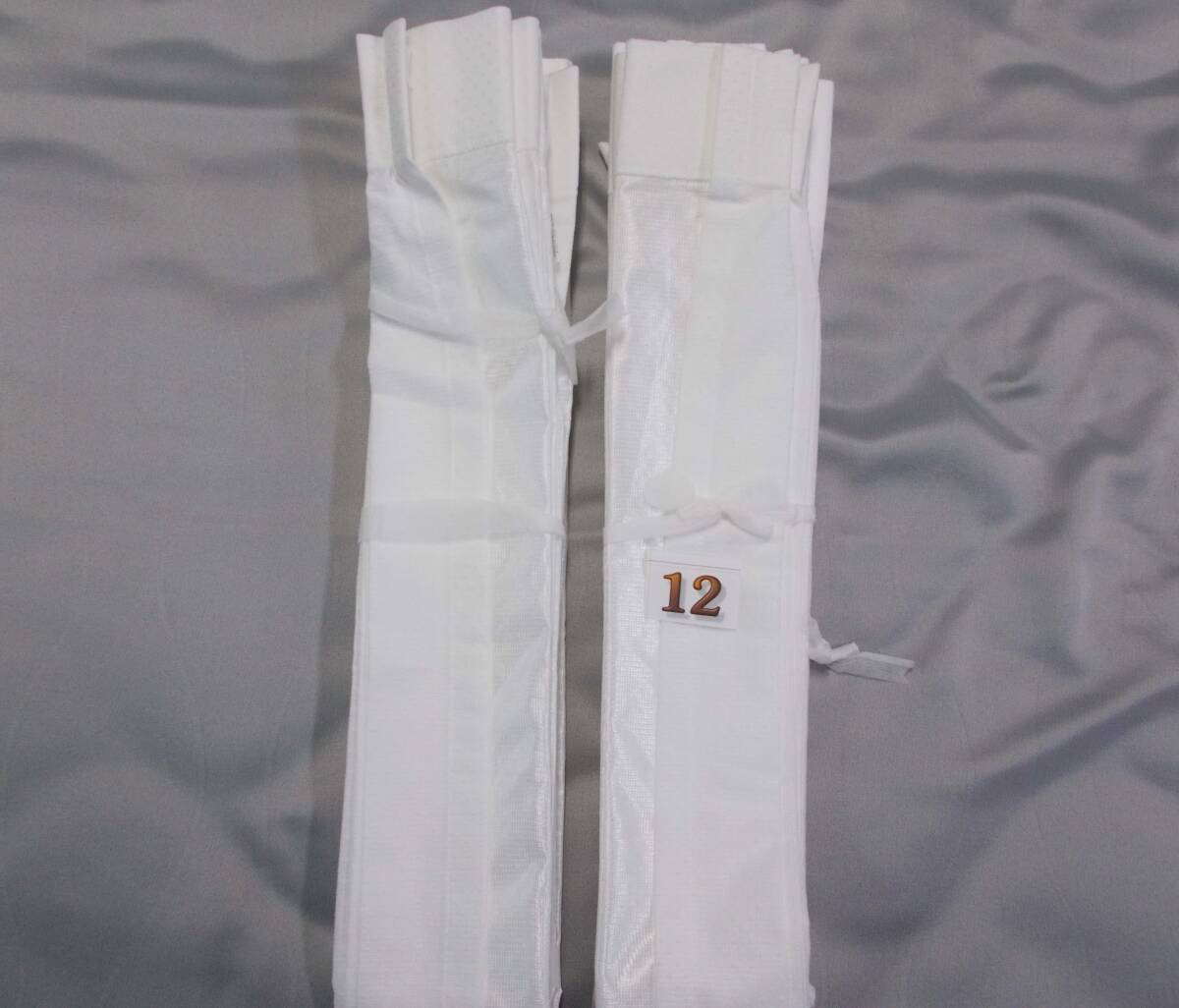 ミラーレースカーテン2枚組 90×109cm オーダーカーテンの採寸を間違った商品の処分 R12-1の画像1