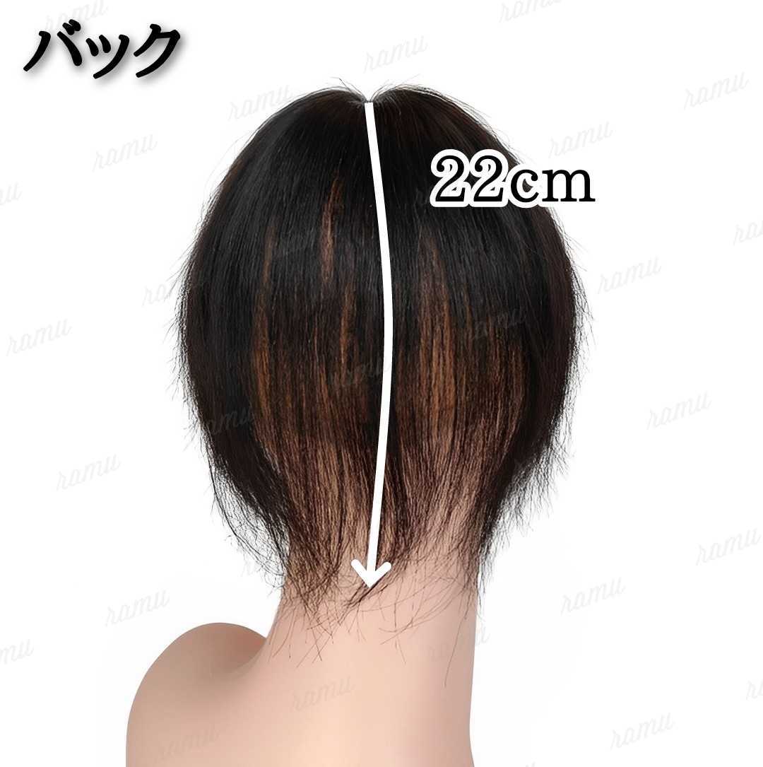[ new goods ] person wool 100% part wig hair piece white .. comb natural black ①