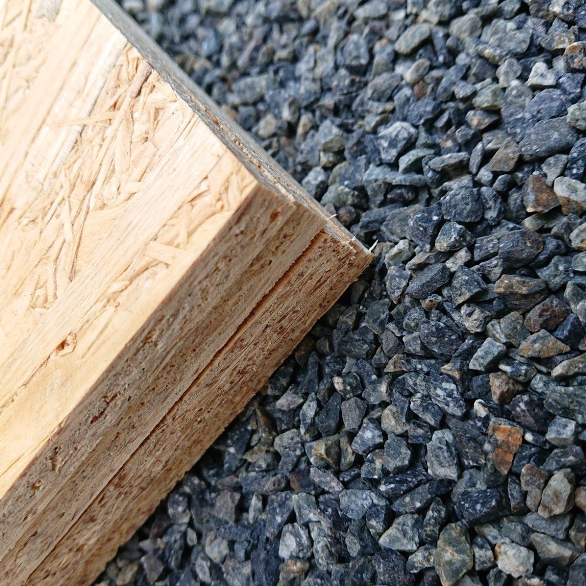 OSB合板 カット木材 4枚セット 厚み9ミリ