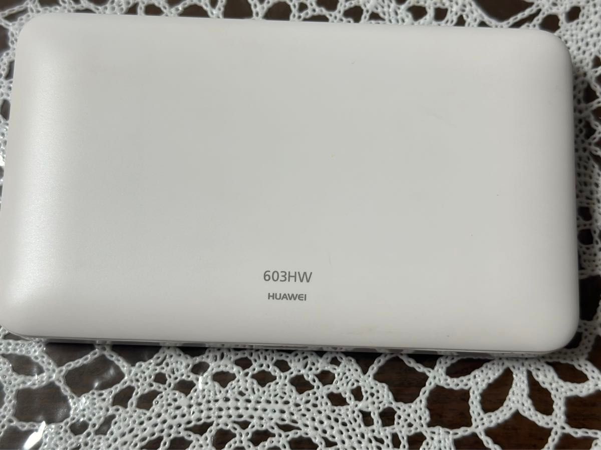 Huawei pocket wifi 603HW ケーブル付き