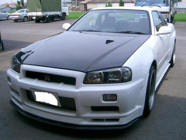 ★日産　R34GT-R　★TⅠ　カーボン　ボンネット　【新品】_画像1