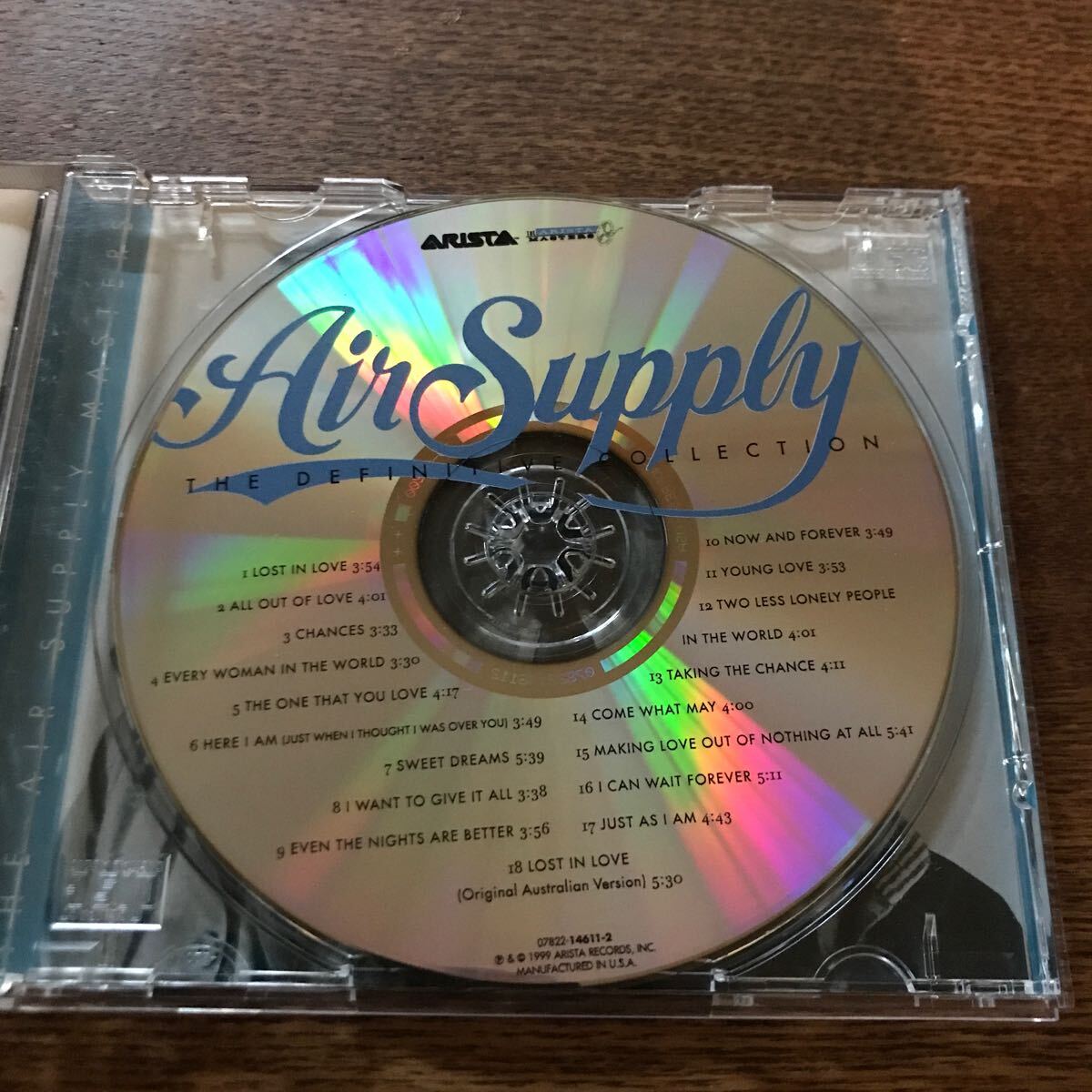 AOR大放出【CD】　AIR SUPPLY THE DEFINITIVE COLLECTION_画像3