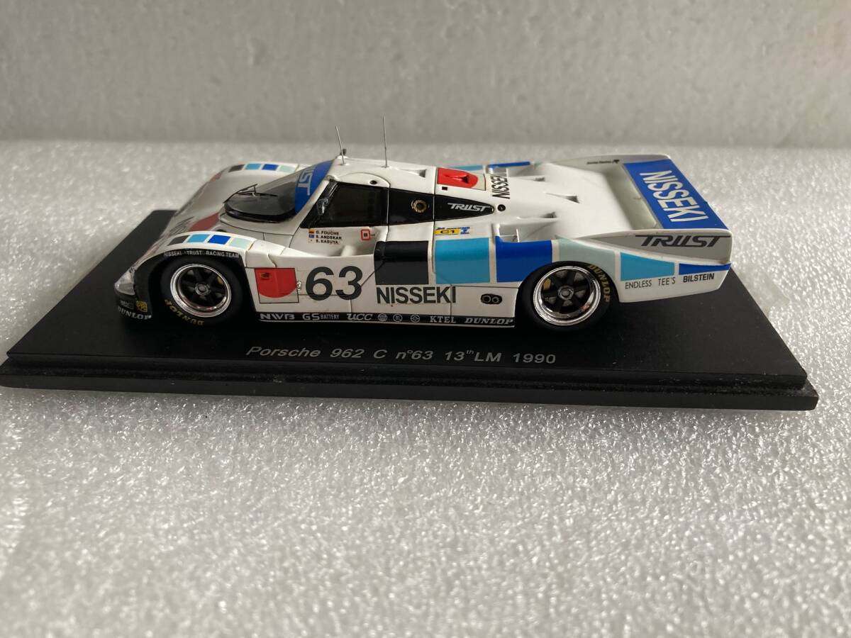 Yahoo!オークション - 1/43 Spark トラスト ポルシェ 962C #63 Yahoo!オークション - 1/43 Spark トラスト ポルシェ 962C #63