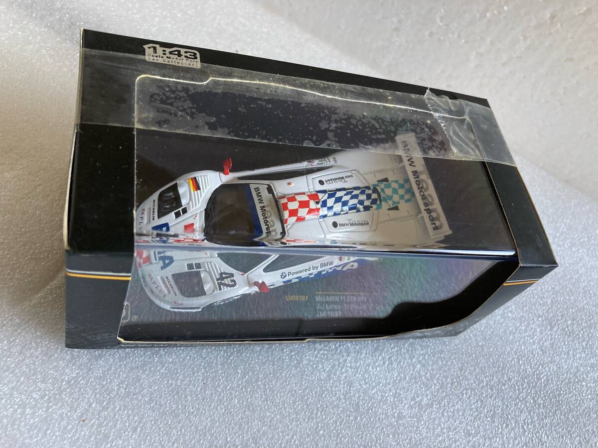 【未開封】1/43 ixo マクラーレンF1GTR #42 LM 1997_画像2