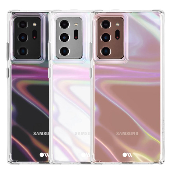 即決・送料込)【シャボン玉をイメージした鮮やかさ】Case-Mate Galaxy Note20 Ultra 5G / docomo SC-53A / au SCG06 Soap Bubbleの画像3