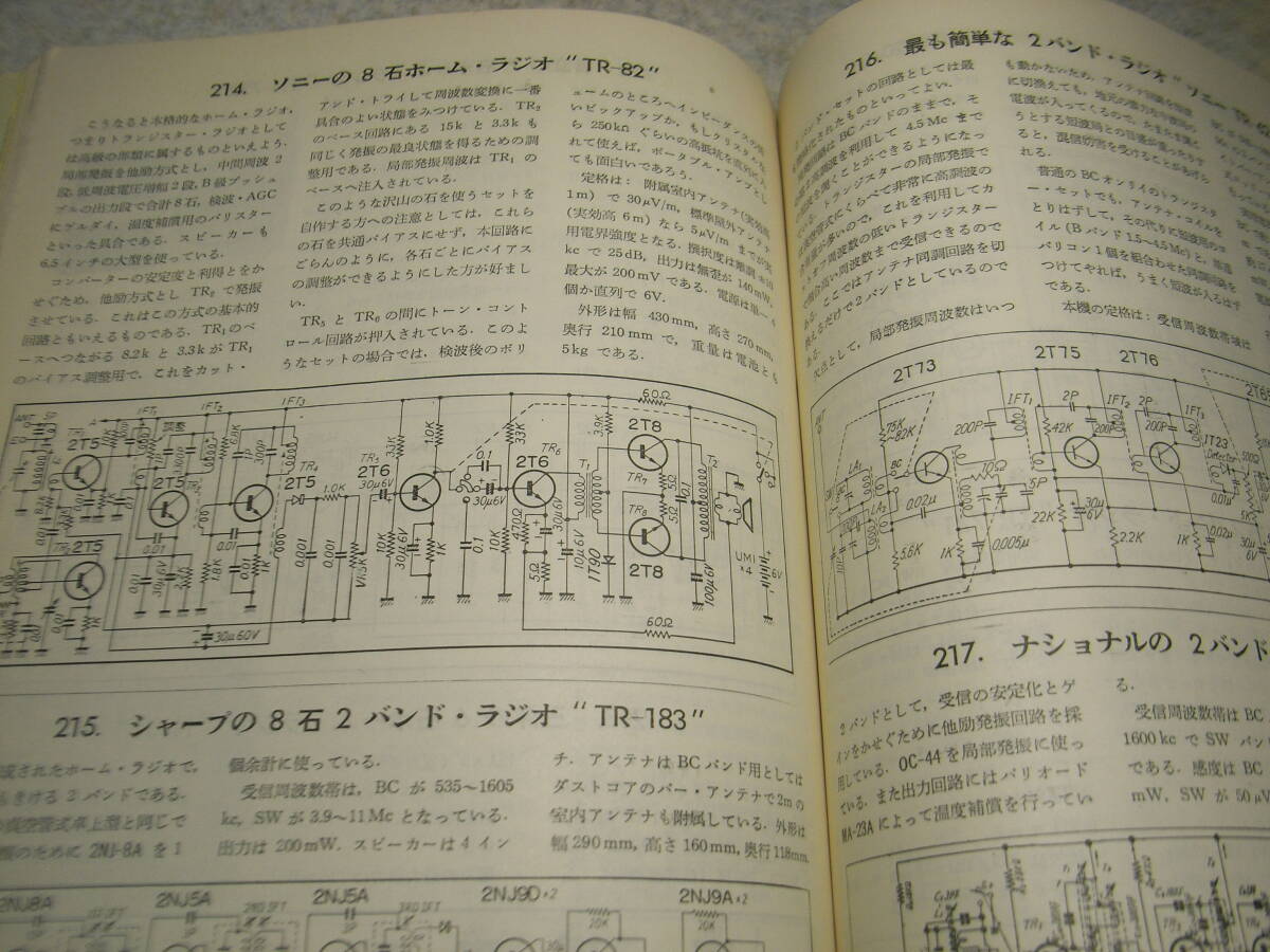 無線と実験臨時増刊　401回路集　東芝めじろES/八欧電機6LA710/アイワAR350/ソニーTR63/TR67/TR72/トリオ9R-4/スターS51/福音電機PVK-14B等_画像8