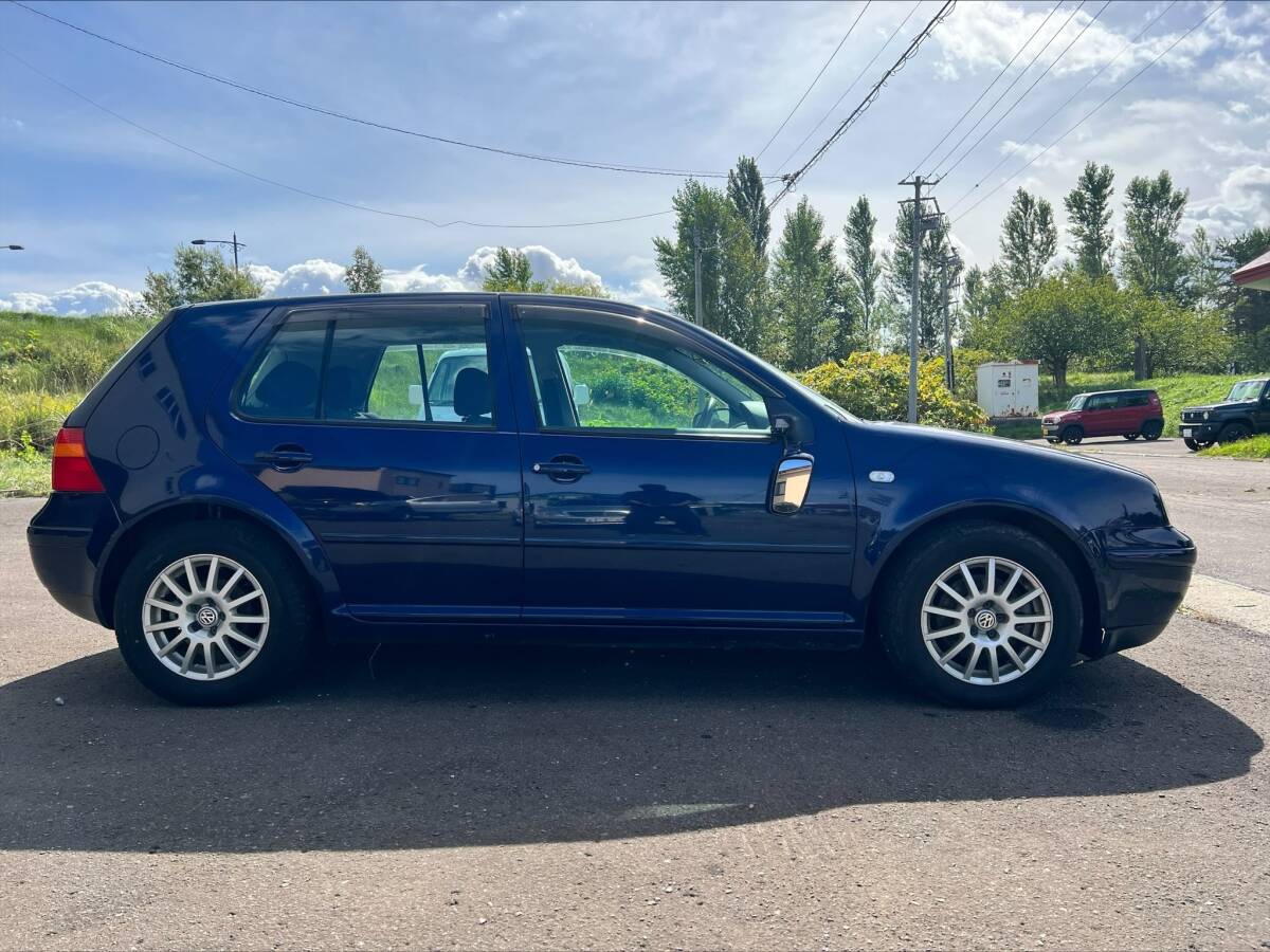 フォルクスワーゲン Volkswagen ゴルフIV BLUE 平成16年式 中古車 実働 _画像3