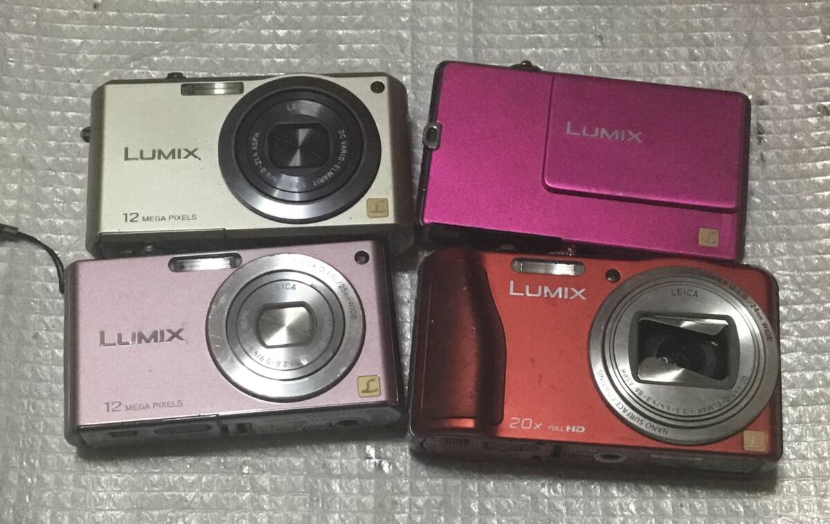 k0330:デジタルコンパクトカメラ 10メガピクセル以上またはHD及びFULL HDなどの表記あり 40台(SONY製、Canon製など) ※ジャンクの画像6