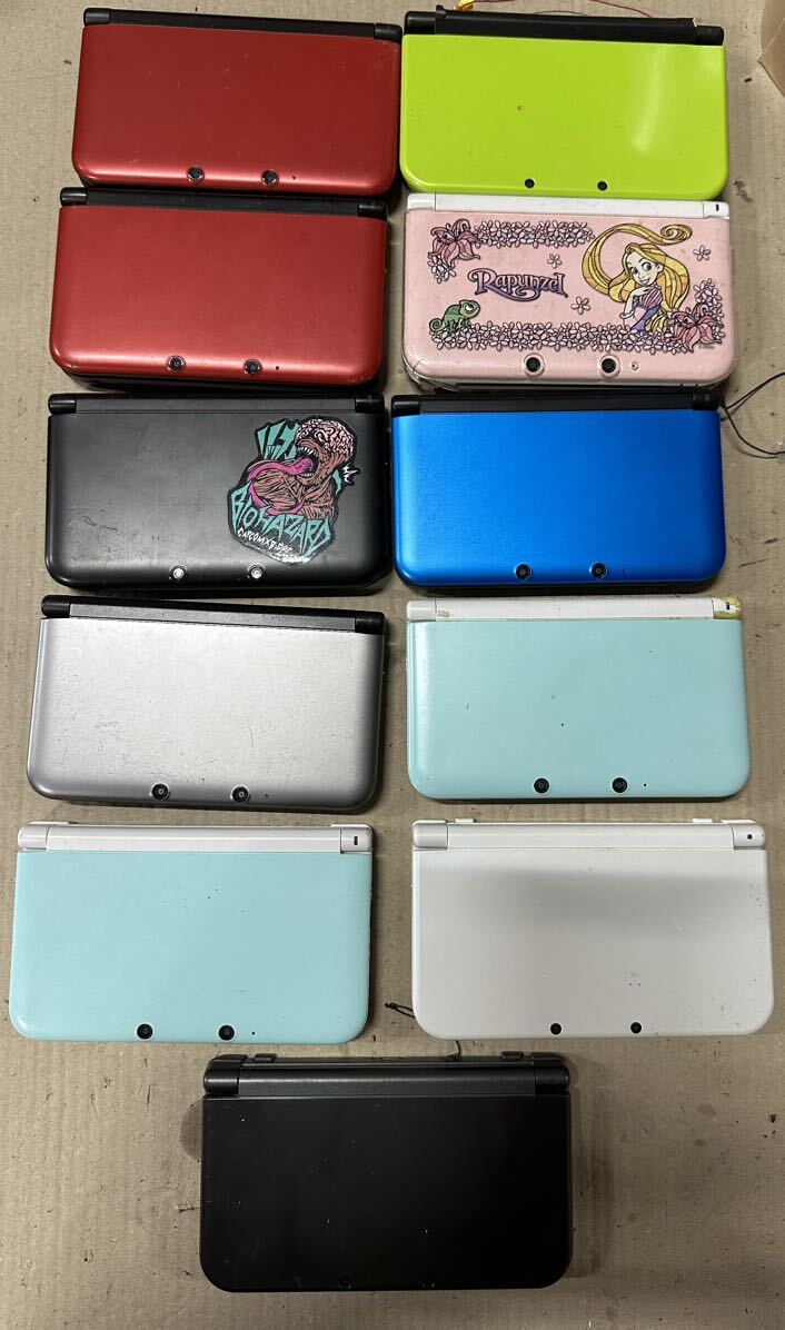 (M)Nintendo 3DSLL New 3DSLL まとめて10台 現状中古品_画像1