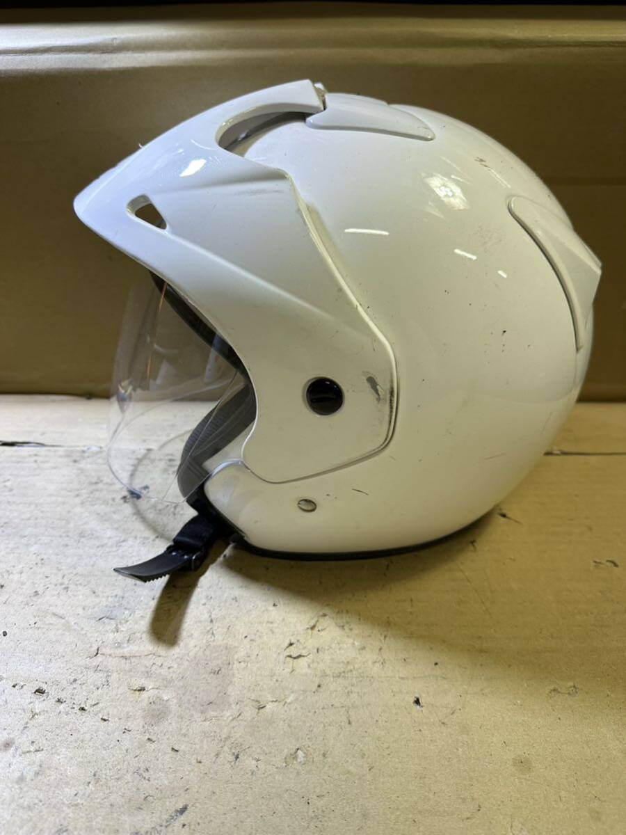 (M6)Rom ジェットヘルメット passione Mサイズ 現状中古品