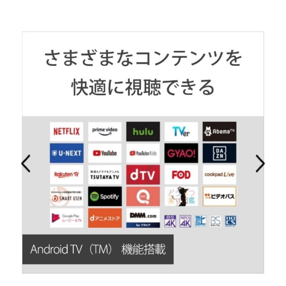 SONY BRAVIA テレビ 65インチ