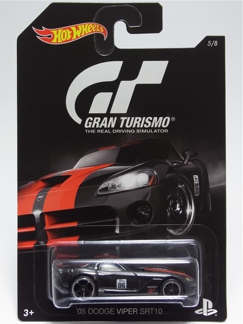 ☆日曜夜☆未開封新品☆'05 DODGE VIPER SRT10☆GRAN TURISMO☆POLYPHONY DIGITAL☆HOT WHEELS_画像3