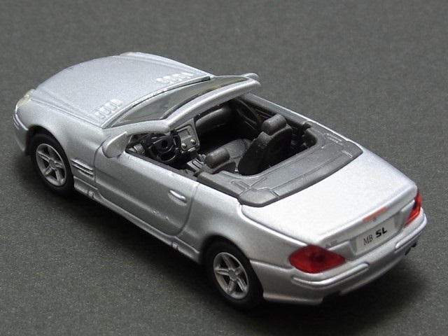 ★日曜夜★ルース★MB (MERCEDES-BENZ) SL★MINIATURE CAR COLLECTION EVO.2★REAL-X★1/72_画像3