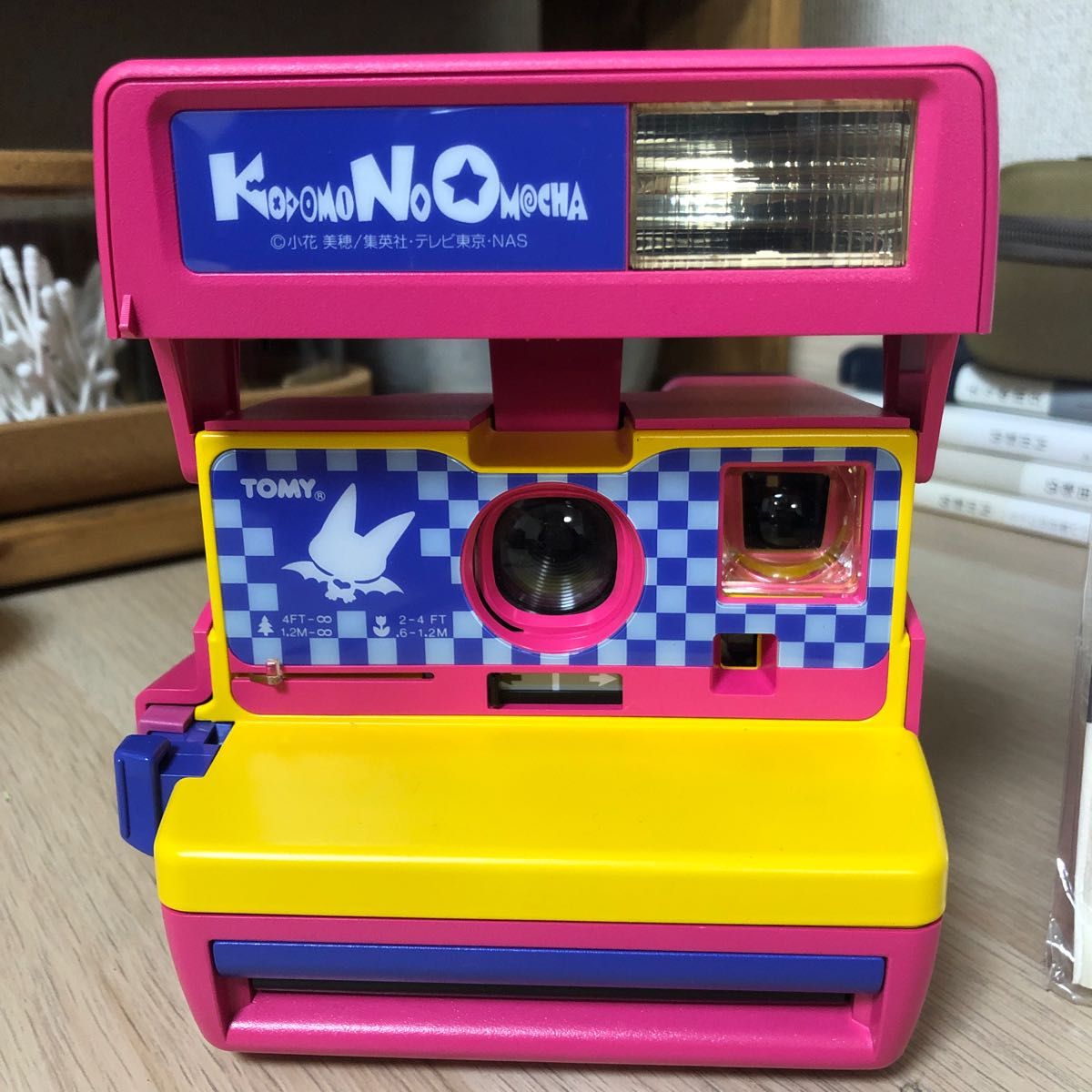 トミー　NEWポラロイドカメラ　こどものおもちゃ　ポラロイドカメラ　ピンク