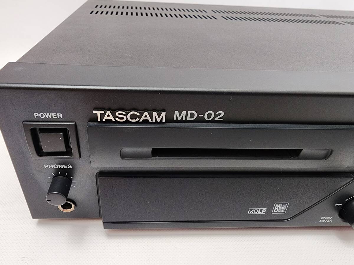 TASCAM Mini Disc Deck MD-02 MD player 