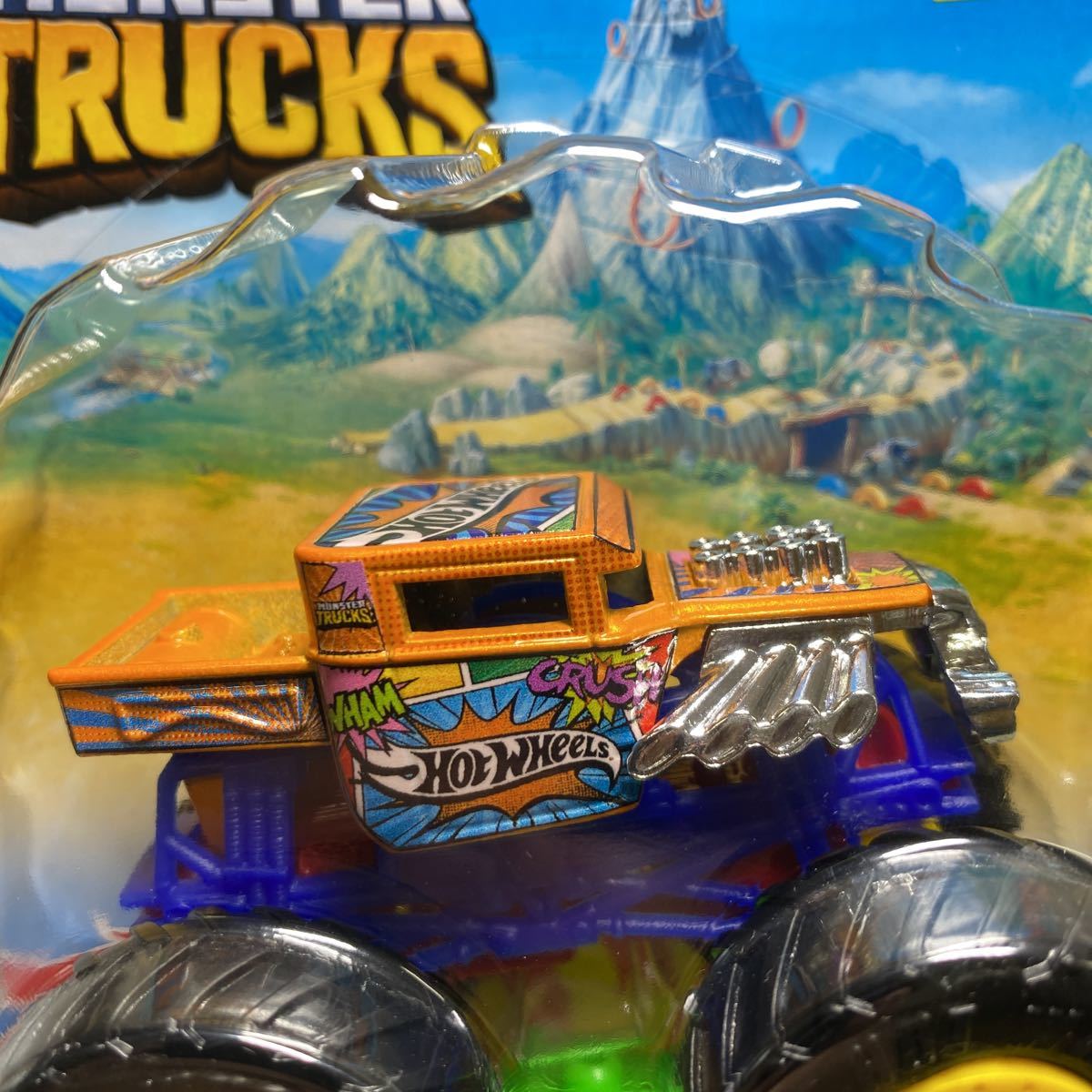 Hot Wheels MONSTER TRUCKS 989G ホットウィール モンスタートラック BONE SHAKER ボーンシェイカー_画像2